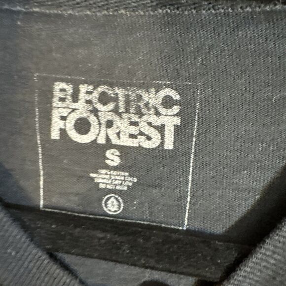 Electric Forest 2023 Festival T-shirt Size S Lineup Concert EDM Rothbury MI - Picture 2 of 9